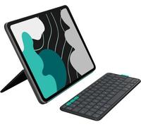 Logitech Flip Folio, étui clavier pour iPad Pro 13 pouces (M4) et iPad Air 13 pouces (M2 et M3) (2024, 2025) - Graphite