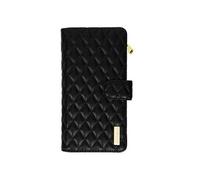 Etui Losange pour Samsung Galaxy S23 Ultra Porte-carte et Rangement zippé Noir