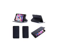 Etui luxe Archos Diamond S noir Ultra Slim Cuir Style avec stand - Housse Folio Flip Cover coque de protection Archos Diamond S noire - Accessoires