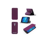 Etui luxe Asus ZenFone 2 Selfie ZD551KL 5,5 pouces violet Ultra Slim Cuir Style avec stand - Housse coque de protection Asus ZenFone 2 Selphie 5,5
