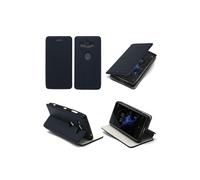 Etui luxe Pour Sony Xperia XZ2 Compact 4G bleu Ultra Slim Cuir Style avec stand - Housse coque de protection Pour Sony XZ2 Compact Dual Sim