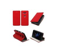 Etui luxe Pour Sony Xperia XZ2 Compact 4G rouge Ultra Slim Cuir Style avec stand - Housse coque de protection Pour Sony XZ2 Compact Dual Sim