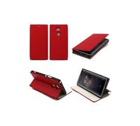 Etui luxe Sony Xperia XA2 Ultra rouge Slim Cuir Style avec stand - Housse coque de protection Sony XA 2 Ultra 4G Dual Sim smartphone 2018 -