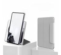 Étui magnétique de Protection pour RedMagic Astra, Tablette de Jeu, Couvercle de Dissipation Thermique, Protection Anti-poussière, Coque Amovible, Support pour PC (étui Uniquement) (Gris Blanc)