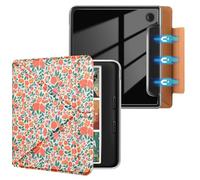 Étui magnétique détachable pour liseuse 7" Kobo Libra Colour & Tolino Vision Color (2024), Dos Ultra Transparent Anti-Rayures léger丨Facile à détacher et attacher丨Mise en Veille/réveil