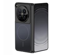 Étui Magnétique for Oppo Find N6, Support De Chargement sans Fil, Charnière Résistante Aux Rayures, Couverture Fine(Black)
