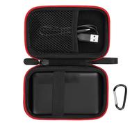 Étui magnétique portable pour batterie magnétique Anker 621/622/633/321/324, compatible avec batterie externe Anker PowerCore 5000/10000 mAh, coque compatible avec chargeur Apple MagSafe, noir (étui