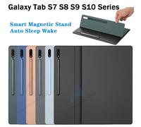 Étui magnétique pour Samsung Galaxy Tab S8 S10 Plus, housse de support S10 FE, réveil automatique pour Tab S9 FE + S10 Ultra avec porte-crayons BabyBlue