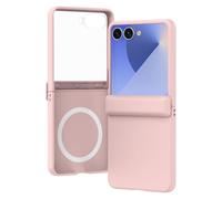 Étui magnétique pour Samsung Galaxy Z Flip 7 - Protection fine à charnière - Anti-chocs - Avec film de protection d'écran