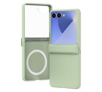 Étui magnétique pour Samsung Galaxy Z Flip 7 - Protection fine à charnière - Anti-chocs - Avec film de protection d'écran