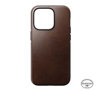 Étui MagSafe en cuir moderne Nomad, marron - iPhone 14 Pro