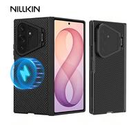 Étui MagSafe NILLKIN CamShield Prop avec support de téléphone, coque arrière magnétique pour Samsung Galaxy Z Fold 8 Ultra Black