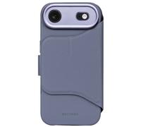Decoded Bags Coque iPhone 17 Pro 2-en-1 détachable, silicone liquide antimicrobien, MagSafe, bleu