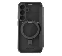 Étui MagSafe pour Samsung S24 Porte-carte Anti-RFID Bague Support Noir