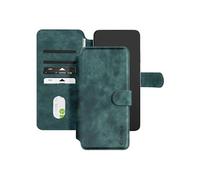 Étui MagSafe pour Smartphone jusqu'à 6.1 pouces Clapet Portefeuille Vert foncé