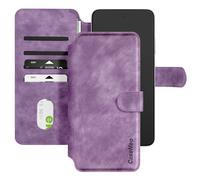 Étui MagSafe pour Smartphone jusqu'à 6.4 pouces Clapet Portefeuille Violet