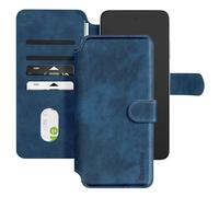 Étui MagSafe pour Smartphone jusqu'à 6.7 pouces Clapet Portefeuille Bleu nuit