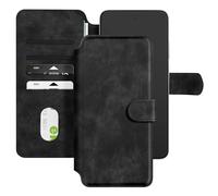 Etui MagSafe pour Smartphone jusqu'à 6.7 pouces Clapet Portefeuille Noir