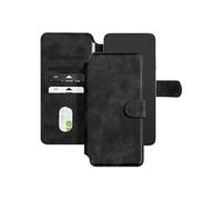 Étui MagSafe pour Smartphone jusqu'à 6.7 pouces Clapet Portefeuille Noir