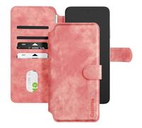 Etui MagSafe pour Smartphone jusqu'à 6.9 pouces Clapet Portefeuille Rose clair