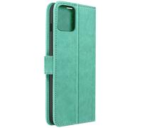 Étui Mandala Fleur pour iPhone 11 avec Portefeuille et Support vidéo Vert