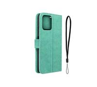 Etui Mandala Fleur pour Xiaomi Redmi 10 et Redmi 10 2022 Portefeuille Support Vidéo Vert