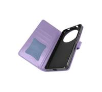 Etui Mandala Fleurs pour Xiaomi Redmi A3 Portefeuille Support Dragonne Violet clair