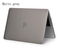 Étui mat pour APPle MacBook - For M1 Chip Pro 13 A2338 - Gris mat