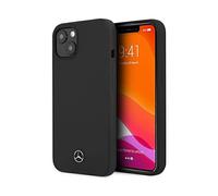 Coque Mercedes en Silicone Rigide pour Apple iPhone 13 mini 5,4 - noir