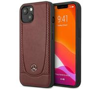 Étui Mercedes pour iPhone 15 6.1 rouge étui rigide Leather Urban Bengale