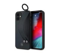 Mercedes MEHCP12SLSSNA Coque Rigide pour iPhone 12 Mini 5,4" Bleu