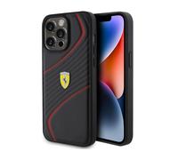 Étui métallique Ferrari Twist, noir - iPhone 15 Pro Max