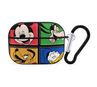 Étui Mickey Mouse pour AirPods Pro, compatible avec l'étui pour femmes, compatible avec la recharge sans fil