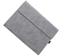 Etui Microsoft Surface Pro 6, Folio Housse Coque Cover Case en Cuir PU avec Fermeture Magnétique pour Microsoft Surface Pro 6/Pro 5/Pro 4/Pro 3/GO,Gris 2,Surface Go