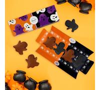 Etui minis-fantômes - Halloween - Gianduja enrobé de chocolat Lait et Noir