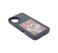 Étui miroir photo à faire soi-même pour Pro Max avec transmission sans fil NFC et accessibilité complète des fonctionnalités de l'appareil (16 Pro gris)