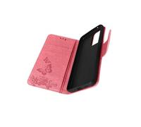 Étui Motif papillon et fleur Samsung Galaxy A33 Portefeuille Support Vidéo Rose