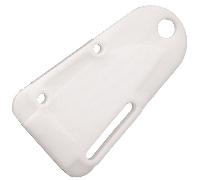 Étui moulé transparent/blanc ESEE pour Izula & Izula-II ESEE-IZULA-SHEATH-CL