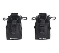 Étui Multifonction MSC-20B, étui en Nylon pour Radio Bidirectionnelle pour Talkie-Walkie Compatible avec BaoFeng/TYT/WouXun/QuanSheng/PuXing/Kenwood (2 pièces)