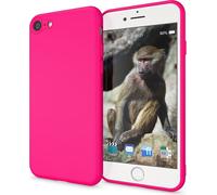 Étui NALIA Neon pour iPhone SE 2022 / SE 2020 / 8 / 7, Protection Case Handy Cover Pink