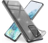 Étui NALIA paillettes pour Samsung Galaxy S20 Ultra, étui en silicone pour téléphone portable Étui noir