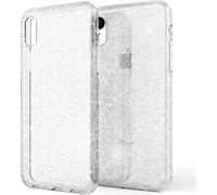 Étui NALIA pour iPhone XR, étui silicone fin et brillant, transparent