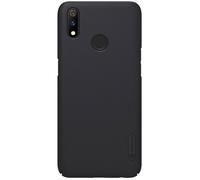 Coque pour Realme 3 Pro Série Super Frosted Shield Compatible Chargement Qi Nillkin Noir