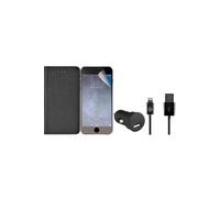 Etui noir chargeur secteur protège écran pour iphone 6 4.7 bigben interactive packiphone64