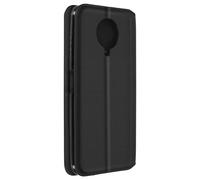 Etui pour Nokia G10 et G20 Clapet Portefeuille Fonction Support Vidéo Noir