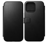 Etui MagSafe pour iPhone 16 Pro Max Folio Modern Porte-cartes Anti-rayures Noir