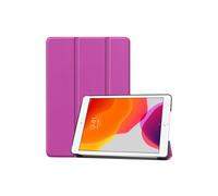 Etui nouvel Apple iPad 10,2 2019 Wifi - 4G/LTE Smartcover pliable violet avec stand - Housse coque de protection New iPad 10.2 pouces - Accessoires tablette pochette XEPTIO : Exceptional Smart case !