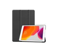 Etui Nouvel Apple Ipad 10,2 2019 Wifi - 4g/Lte Smartcover Pliable Noir Avec Stand - Housse Coque De Protection New Ipad 10.2 Pouces - Accessoires Tablette Pochette Xeptio : Exceptional Smart Case !