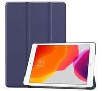 Etui nouvel Apple iPad 10,9 pouces 2022 4G/5G / Apple iPad 11 A16 2025 Smartcover pliable bleu navy avec stand - Housse coque de protection New Apple iPad 10eme generation 10.9 / iPad 11eme generation