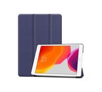 Etui Apple iPad 10,9 pouces 2022 Smartcover bleu avec porte stylet - Housse bleue coque de protection iPad 10eme generation - Accessoires pochette